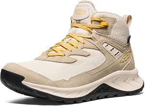 KEEN Women's Hightrail Mid Height Durable Lightweight Breathable Leather Waterproof Hiking Boots