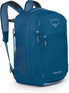 Osprey Daylite Expandable 26+6 Travel Pack, Night Shift Blue